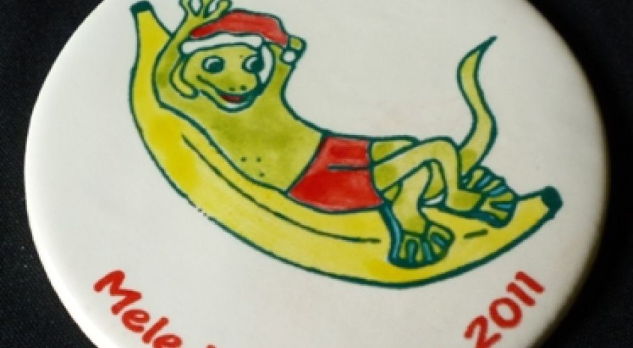 geco on banana big